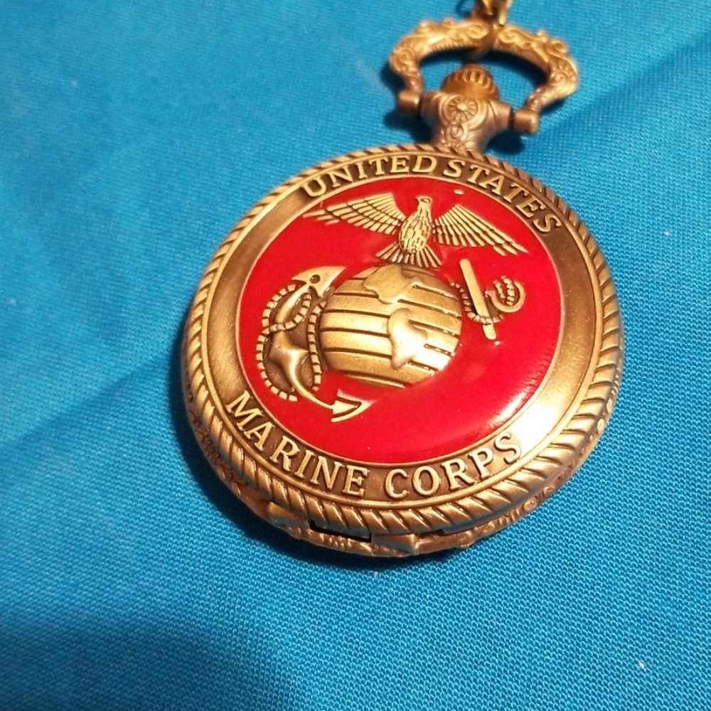USMC pocket watch
